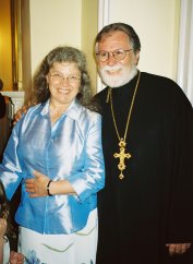 Frederica and Father Gregory