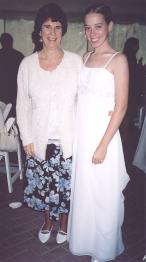 Aunt Gail with bride Jocelyn