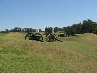Cannons on ridge